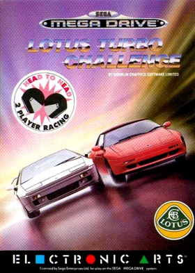 Lotus Turbo Challenge (USA, Europe) box cover front